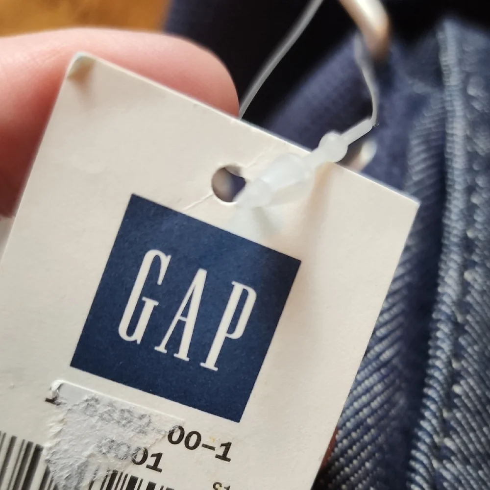 GAP | NWT Lightweight Navy Denim Laptop Shoulder Messenger‎ School Bag Pockets